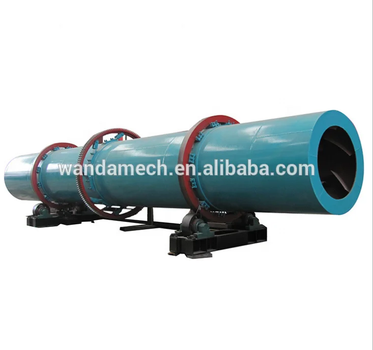 poultry dung chicken manure rotary dryer for fertilizer line