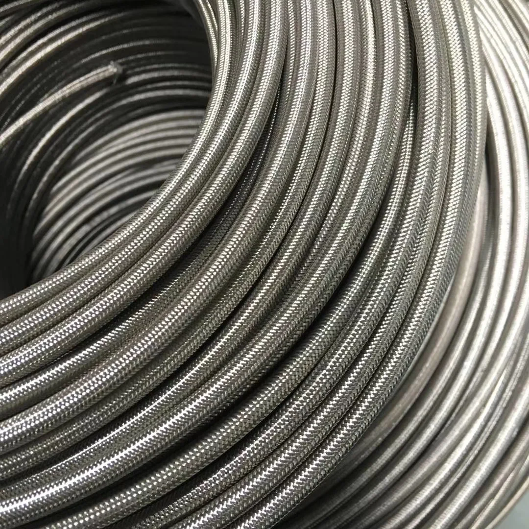 Superior SS(Stainless Steel) Braided PTFE NYLON Brake Hose 1/8 SAE J1401 DOT PU PVC Coating Customized Length Color Brake Pipe