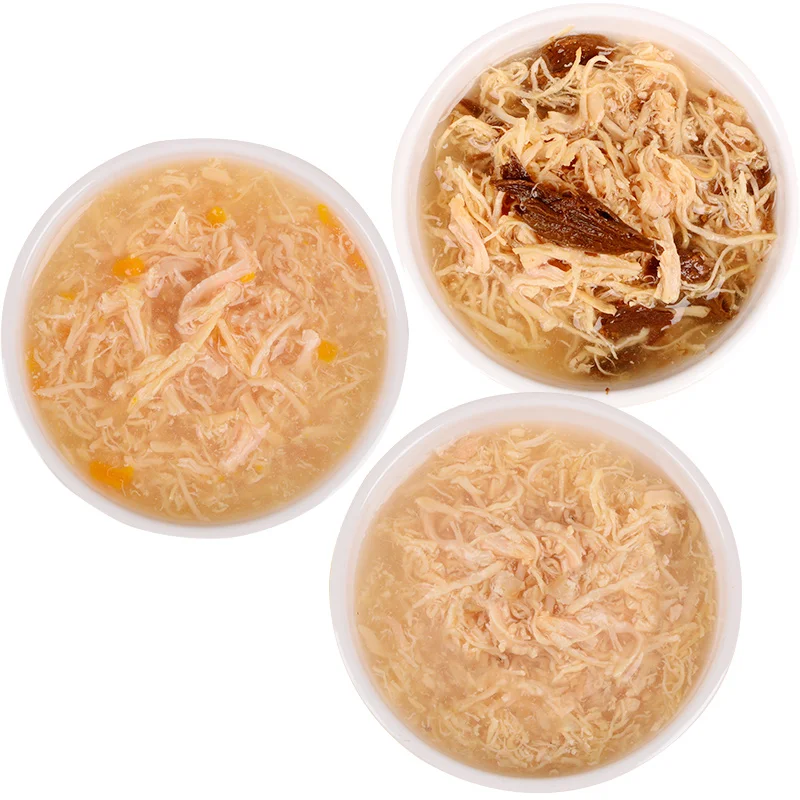 Factory Hot Selling Pet wet Food Wholesale OEM ODM Multiple Flavors Cat Dog Snack Cans