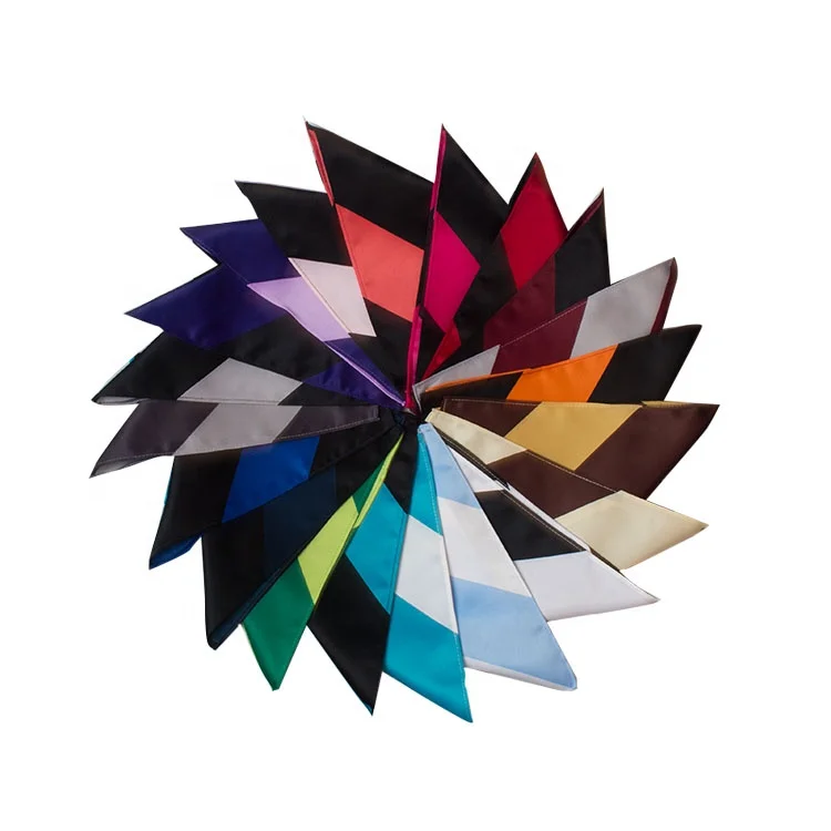 100% платки из полиэстера на заказ фабричное производство аксессуары для костюмов с карманами и квадратными платками