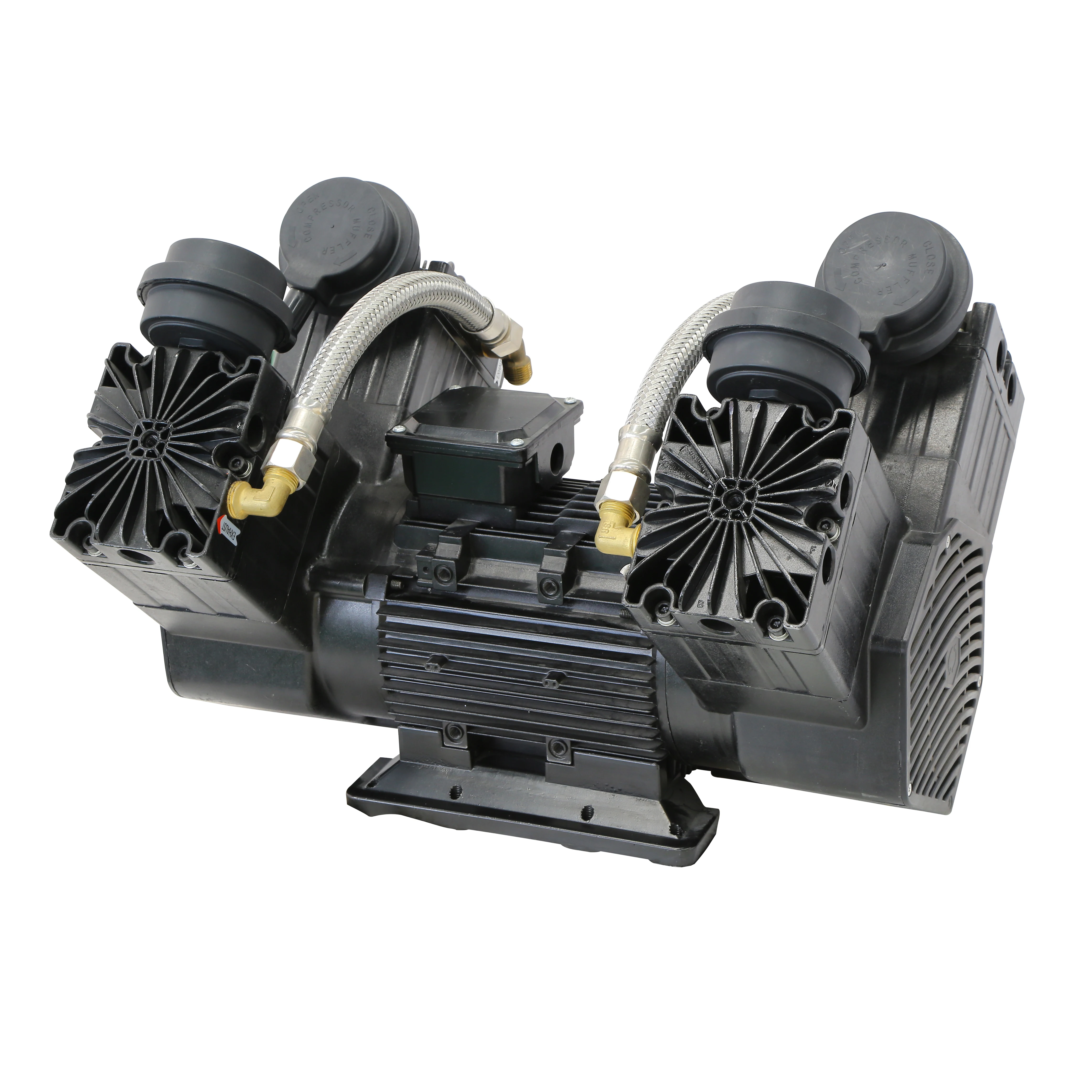 
Small oilless silent air compressor head piston oilfree air pump 