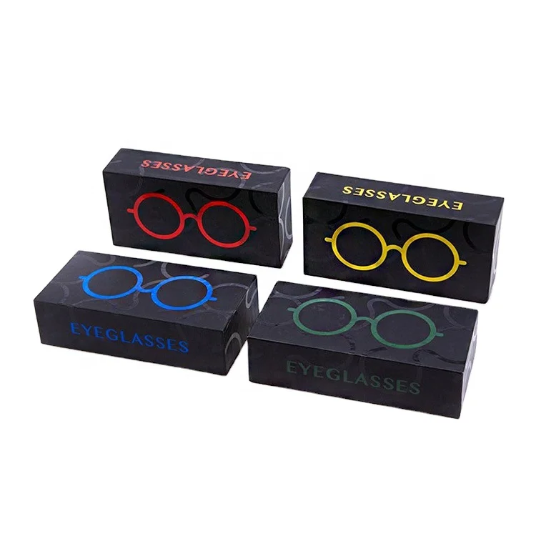 Недорогая упаковочная коробка для солнцезащитных очков с логотипом на заказ, бумажная упаковочная коробка для очков, коробка для солнцезащитных очков