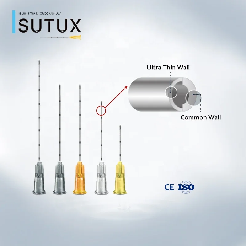 Disposable micro injection cannula needle for hyaluronic acid filler