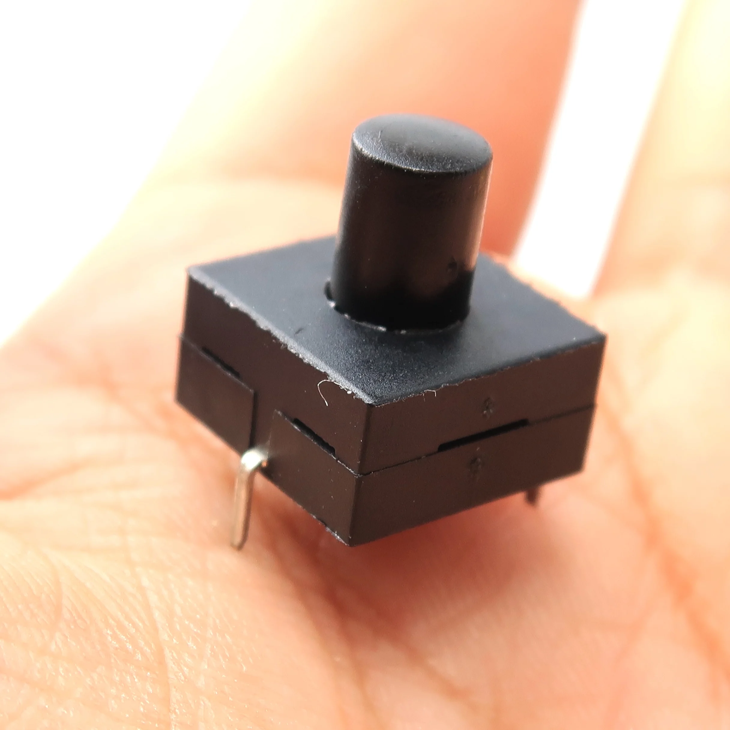2pin Torch Switch Push Button Switch 12x12x13.5 ON OFF