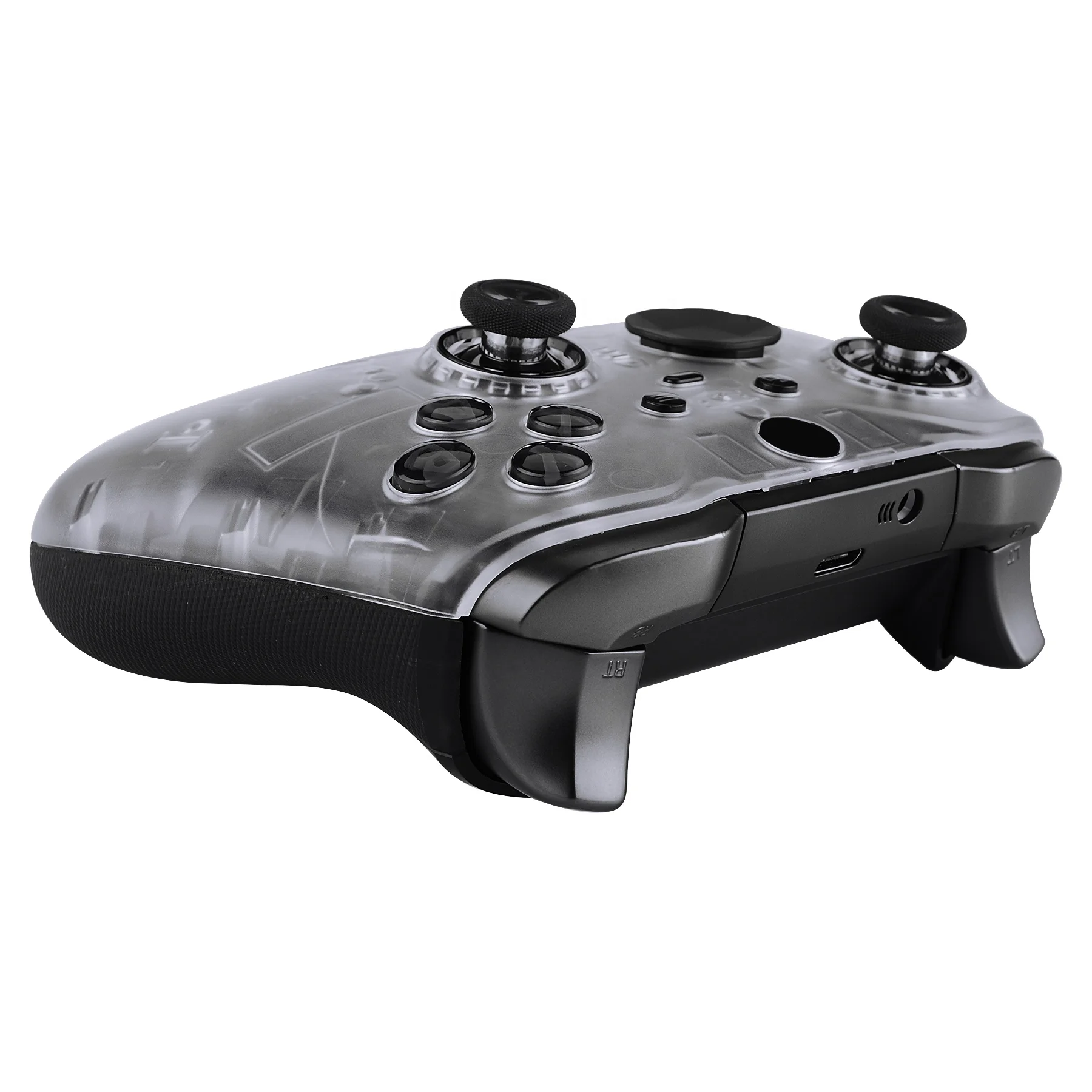 Wholesale Translucent Clear Gamepad Accessories Faceplate Housing Cover Case Shell For Xbox One For Elite Series 2 Controller
