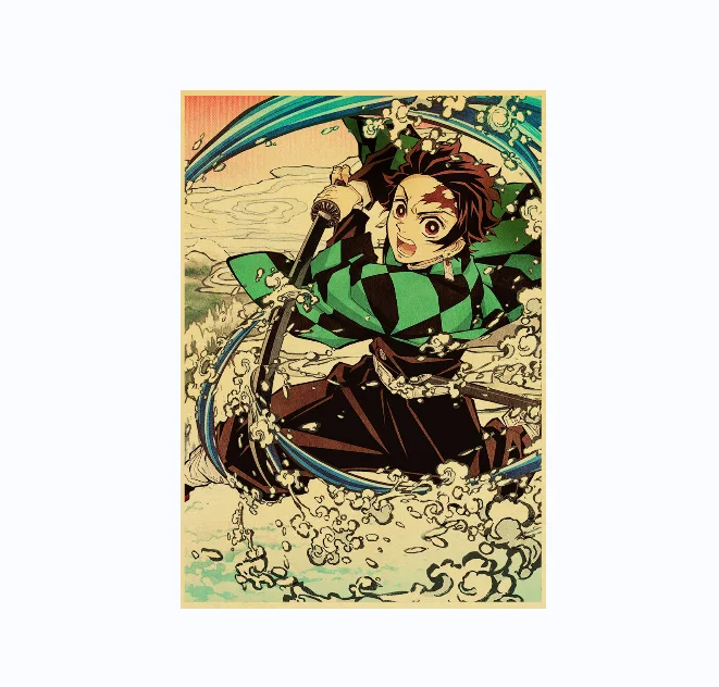 Promotion Custom Movie Educational Home Wall Decoration Poster Printing Anime Poster For Wall