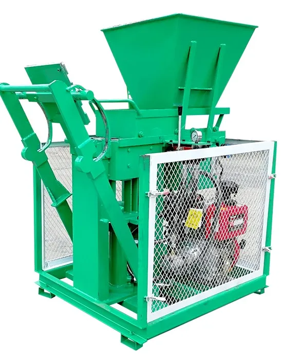 HBY2-15 interlocking mobile mud automatic soil small price manual mobile clay making machine brick