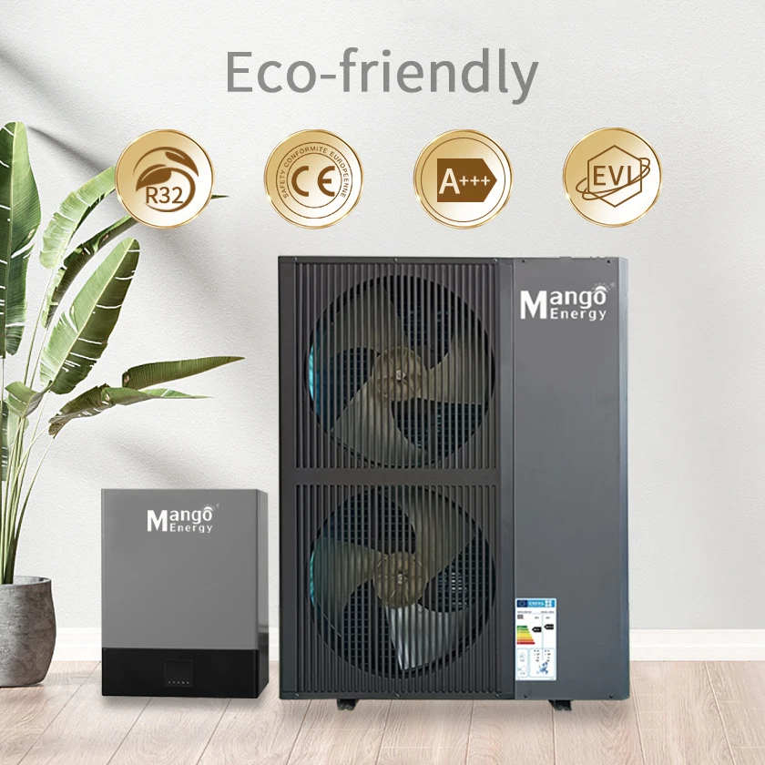 Multi Function Air Source Heat Pump for Sauna Room Heating and DHW Thermodynamic System R32 split Heatpump