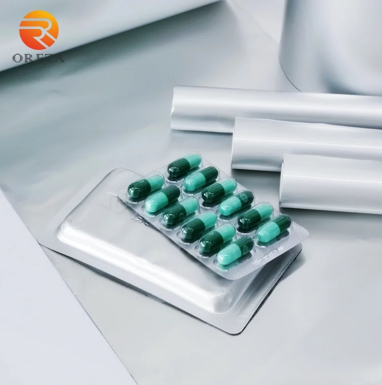 OREZA Cold Forming Aluminum Foil Roll Soft Aluminum FoilPackaging Used for Pharmaceuticals in Vietnam Alu Alu Foil
