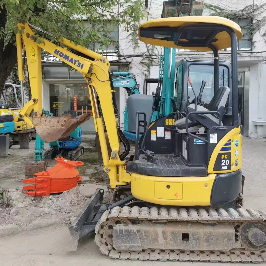 Экскаватор-экскаватор Komatsu pc20 mini 2ton японский гидравлический гусеничный экскаватор-погрузчик землеройный экскаватор komatsu pc20mr