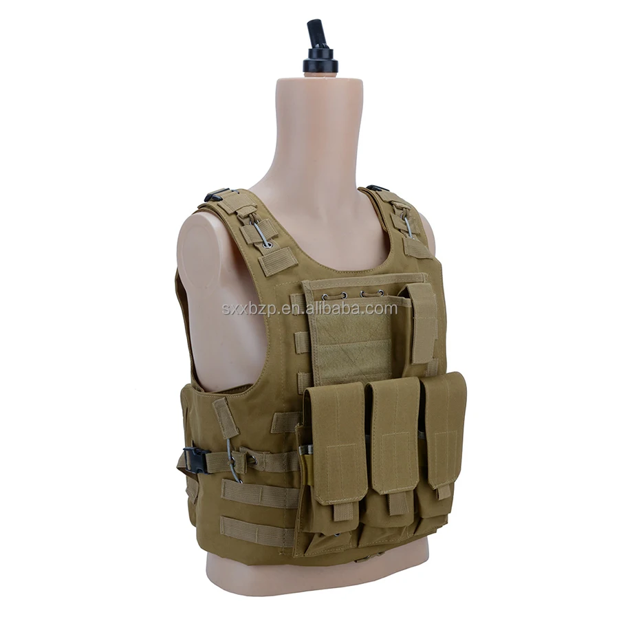 2024 Custom Wholesale quick release MOLLE Plate Carrier Modular Tactical Vest Assaults Tactical Camouflage Vest