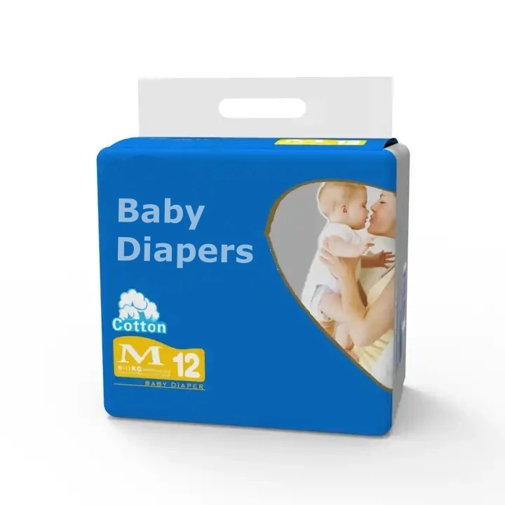 Skin Friendly Organic Care Classic Top Good Quality A Grade Leak Protection Quick-dry Overnight Low Cost Baby Diapers