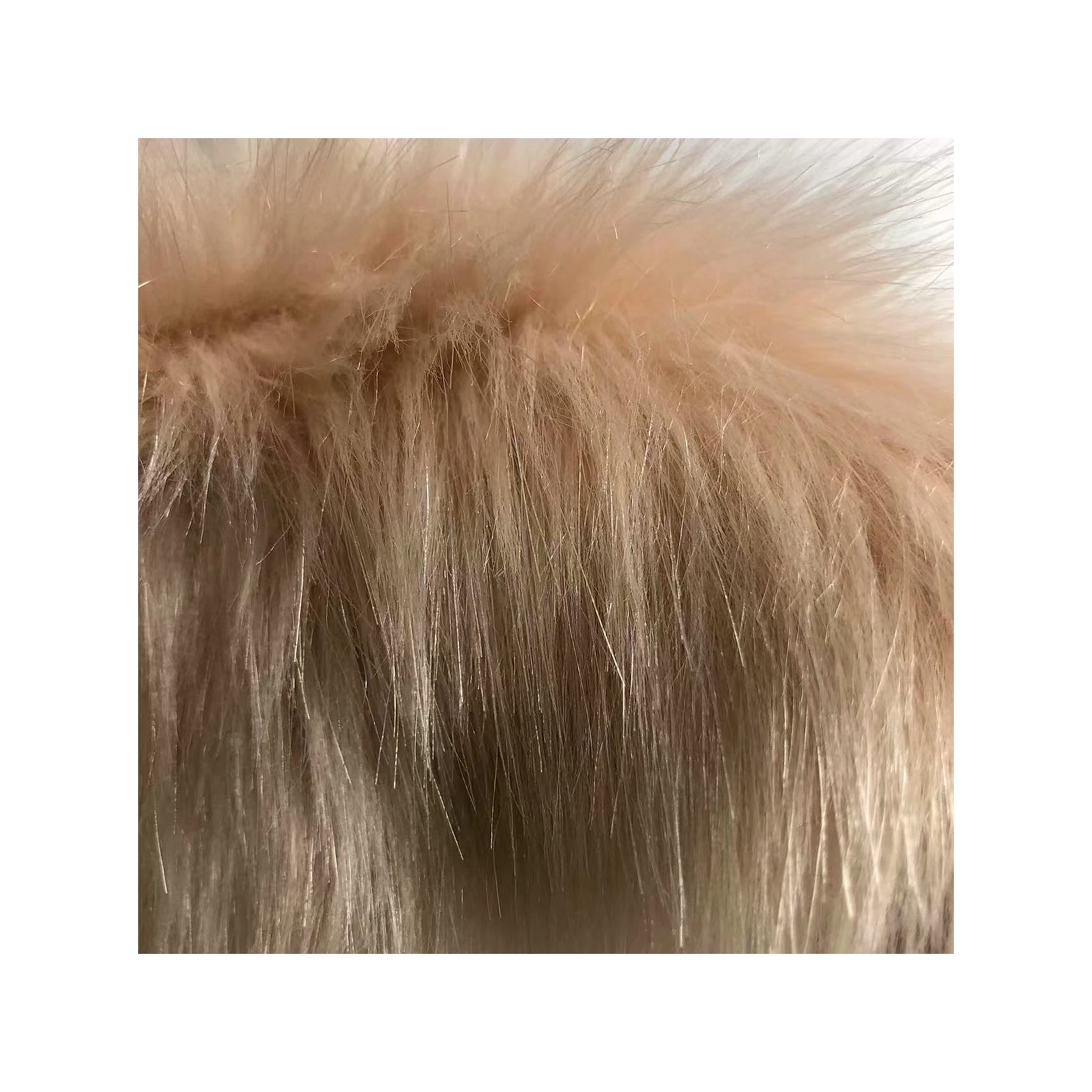 2021Most Popular Best Quality Wholesale Acrylic Polyester Long Hair Faux Animal Fake Fur Fabric For Coat