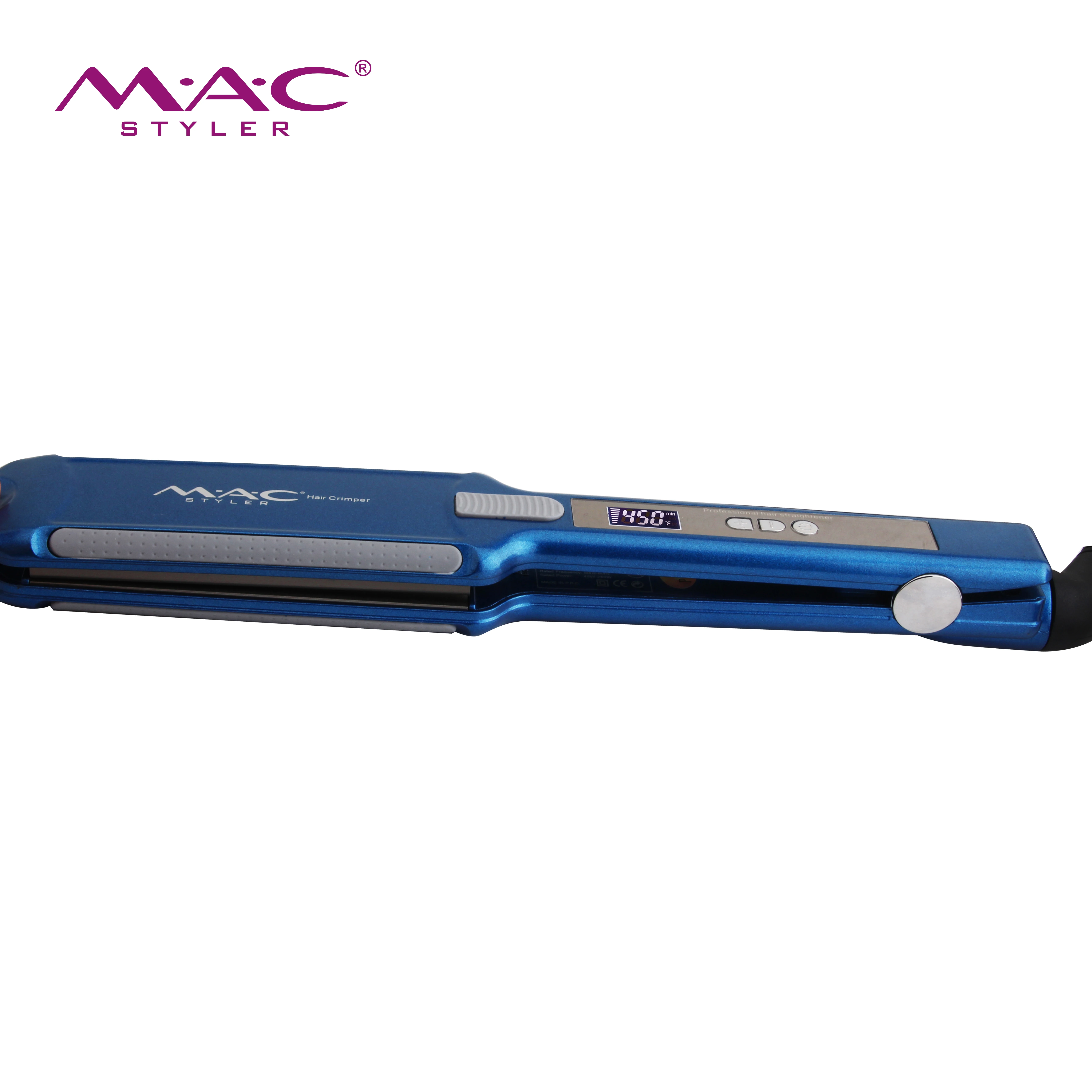 MACstyle Blueness Salon 480F титановая плавающая пластина профессиональные плоские утюги оптовая торговля частная этикетка выпрямитель для