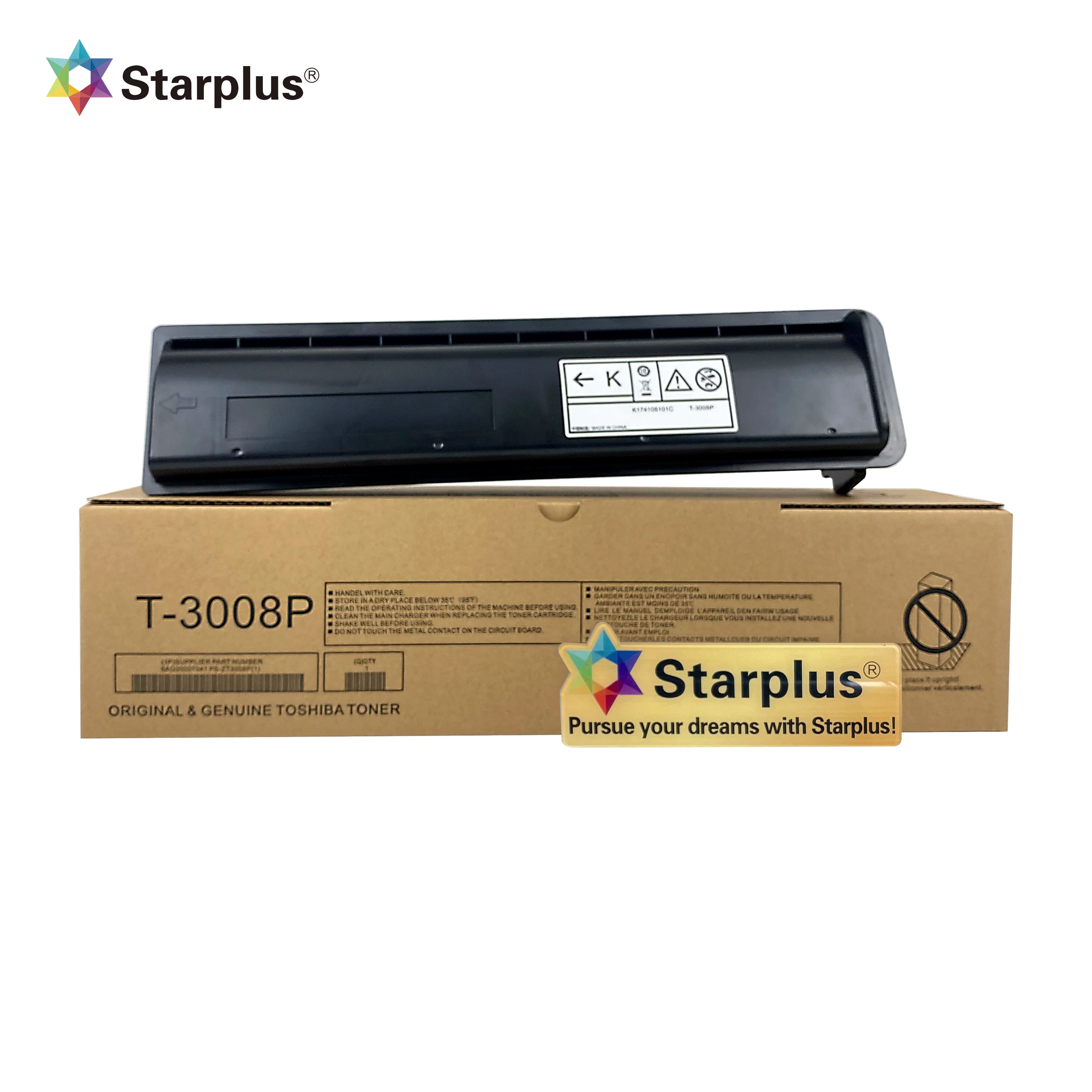 Starplus лазерный картридж для тонера к принтеру T3008 чернила Toshiba E-studio 2508/3008/3508/4508ag копировальная машина T-3008C/P