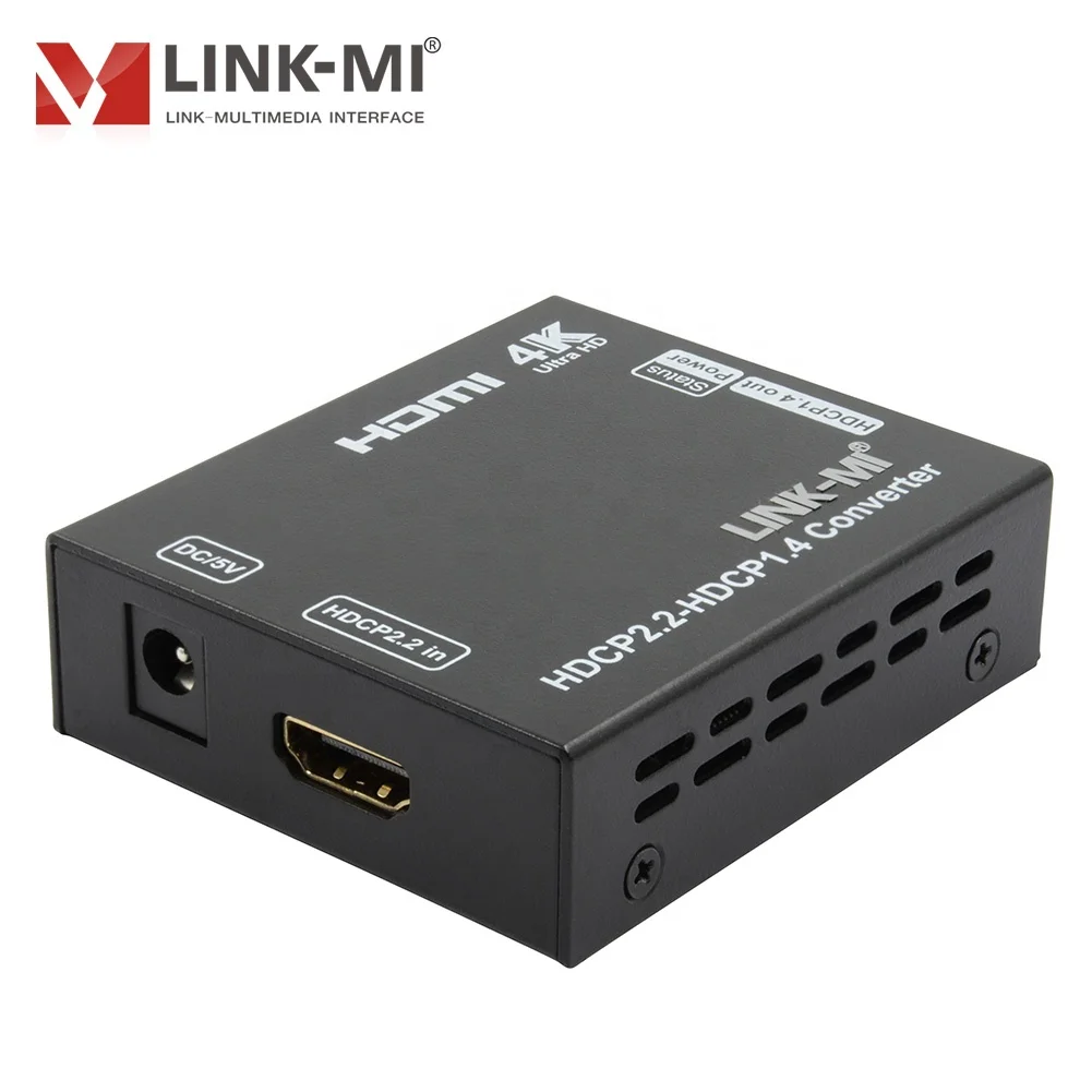 HDMI in HDMI out HDCP 2.2 to 1.4 Converter for 4K 3D TV Support 4Kx2K@60HZ, YUV 4:2:0 CEC Support audio format Dolby, DTS, LPCM