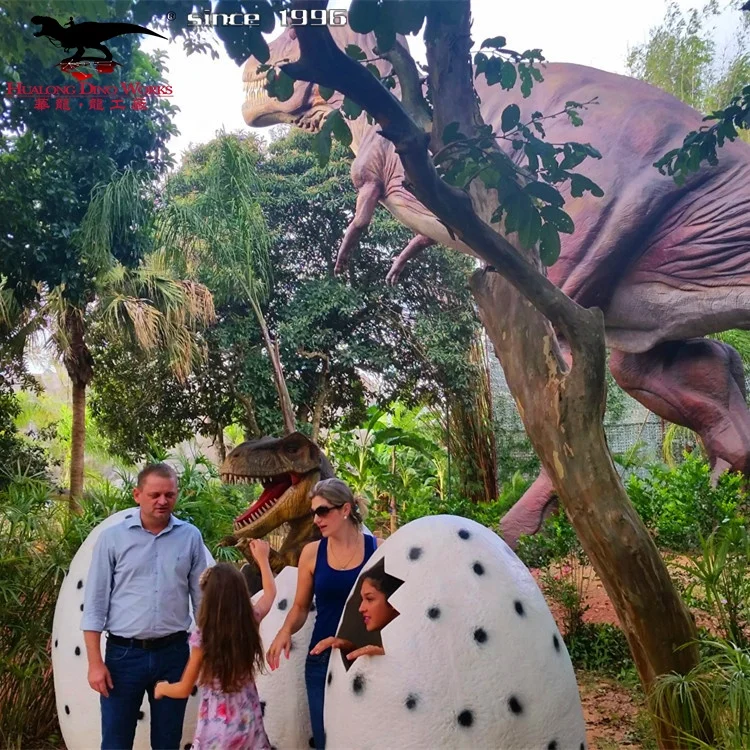 Animatronic dinosaur t-rex life size dinosaur for jurassic park
