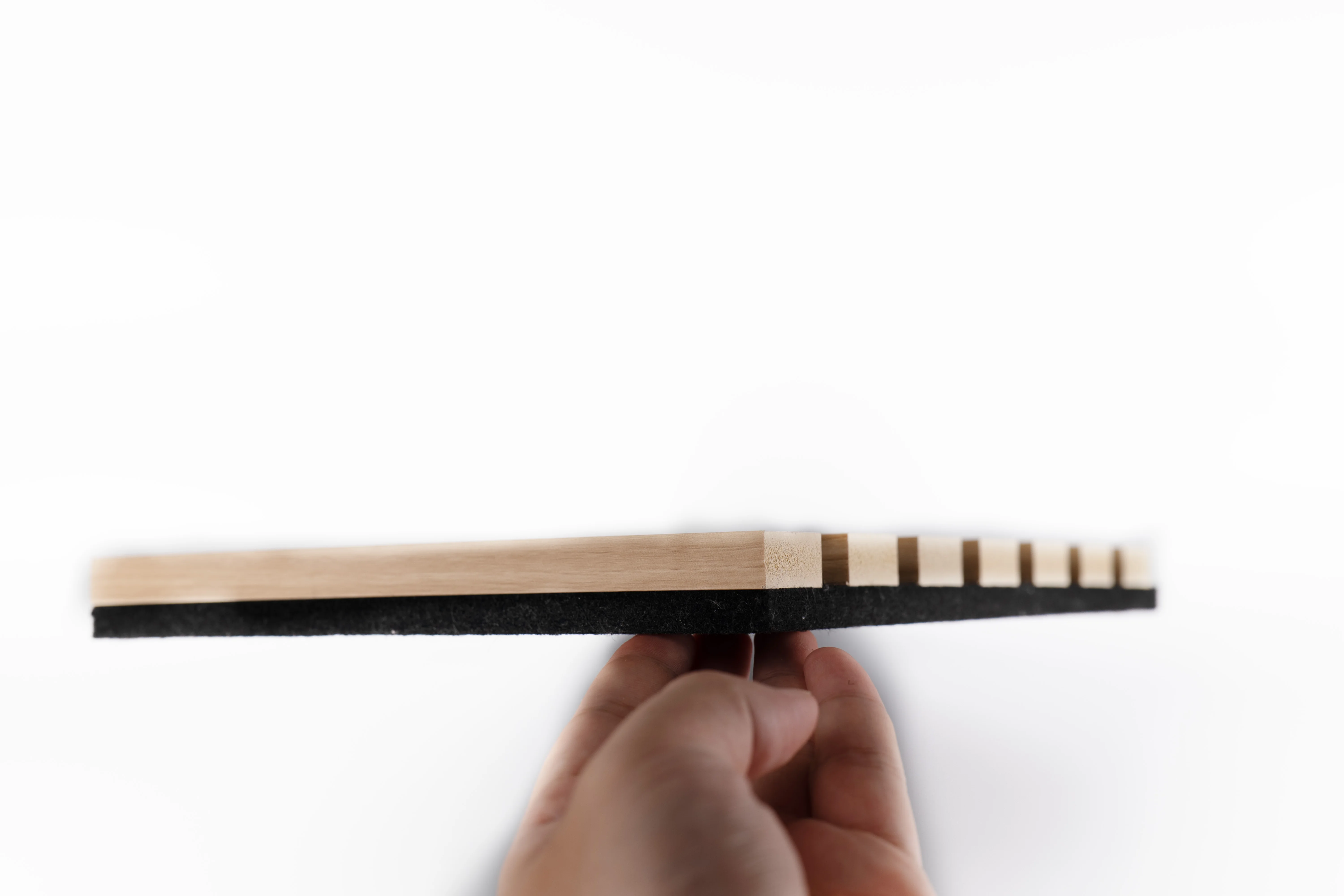 Modern Decorative Wood Slat Panel Acoustic Panel Acoustic Booth Recording Studio Ceiling Decorative Wooden Panel Akupanel