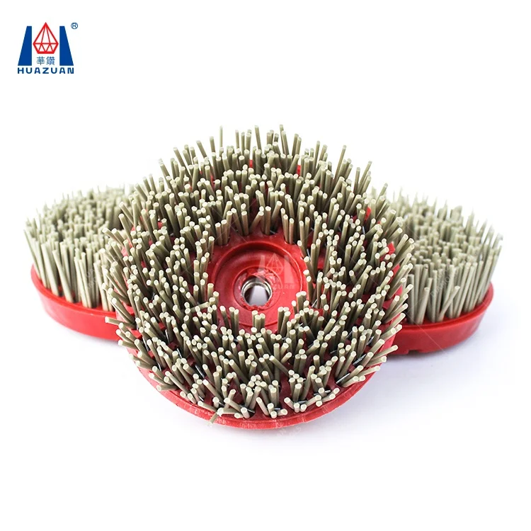 110mm Diamond Round Abrasive Brush for Granite Stone Polishing