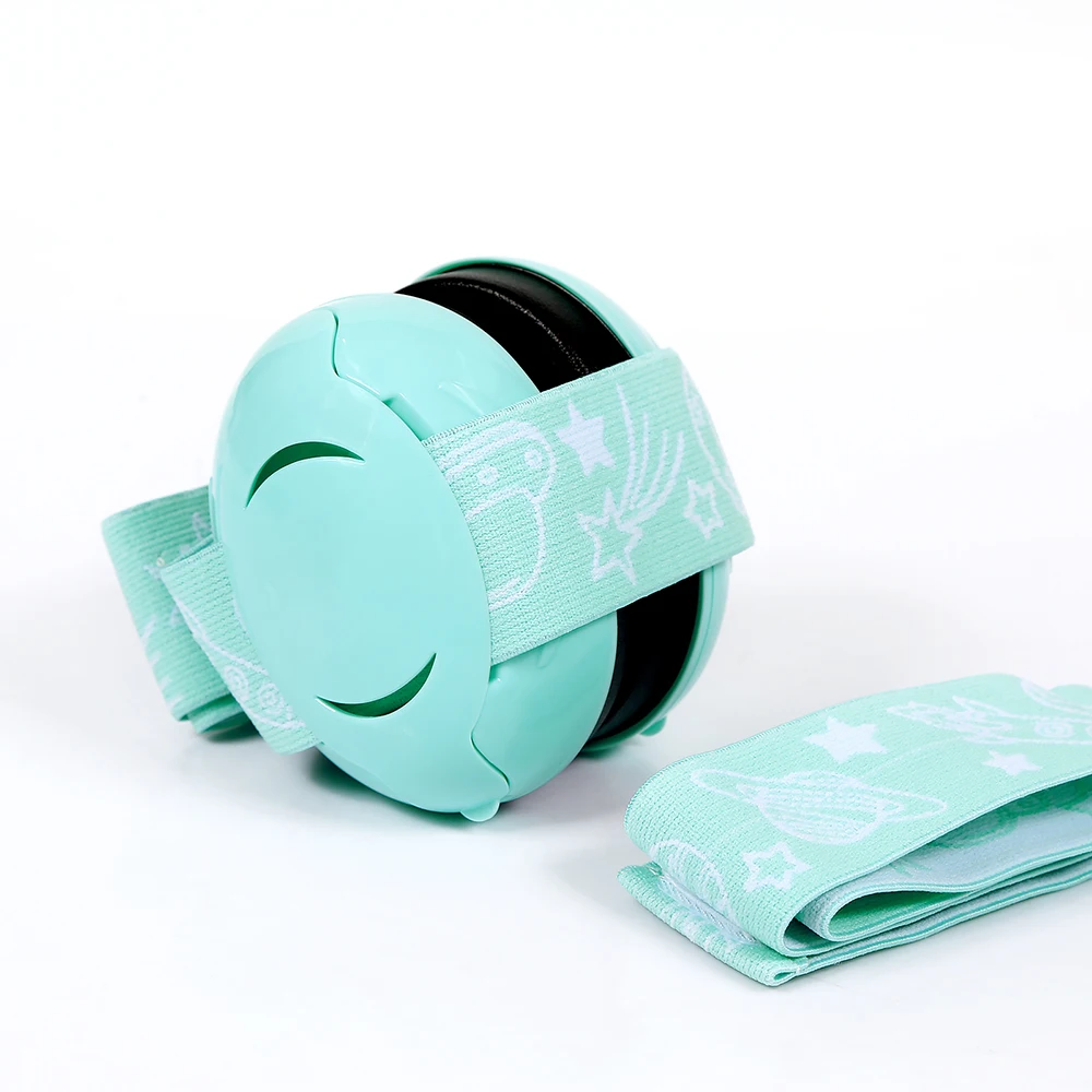 Custom Logo SNR 25 dB ABS Hearing Protection Earmuffs Safety Earmuffs