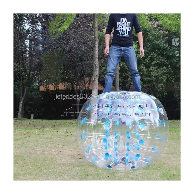 Colorful Factory Price Human Inflatable Bumper Bubble Ball Inflatable body soccer ball