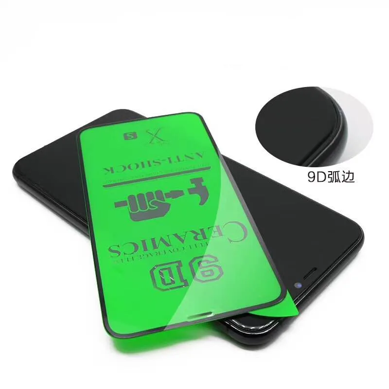 
9d Ceramic Membrane Guard Protection Film Protector Clear Nano Flexible Film For Iphone SE 2 11 Pro X XR XS Max 12 Mini 