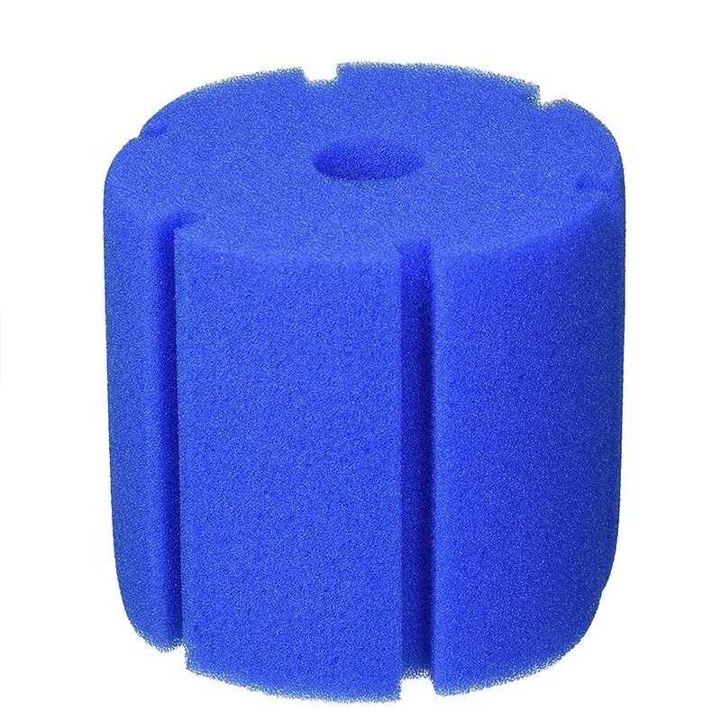 Wholesale Blue filtration sponge/ bio foam filter/Polyurethane filter sponge 20/30 PPI