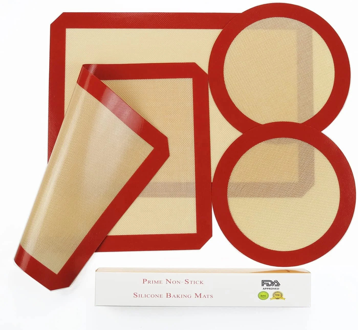 Custom 60x40 Latest Hot Selling Kitchen Food Safe Baking Mat Baking Mat Rectangle Customized Silicone Baking Mat