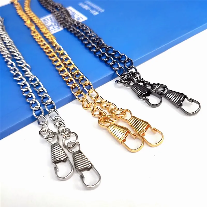 New Style Metal Chain Strap Pocket Watch Chain Wholesale 37cm  Silver Gold Black Red Bronze Accessories Pocket Watch Chains