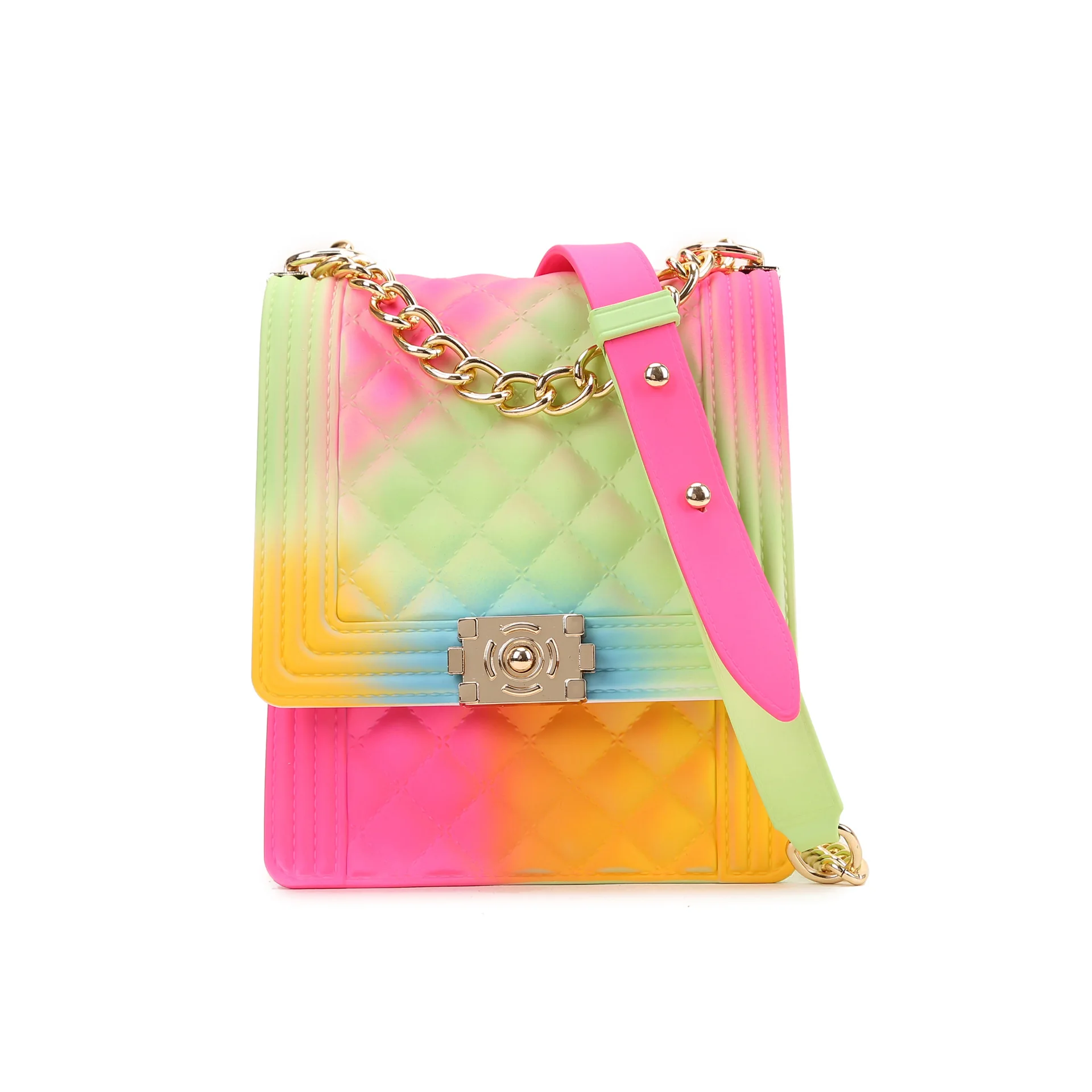 
Custom logo 2021 fashion luxury jelly bags wholesale women hand bags crossbody purse and handbags for ladies 