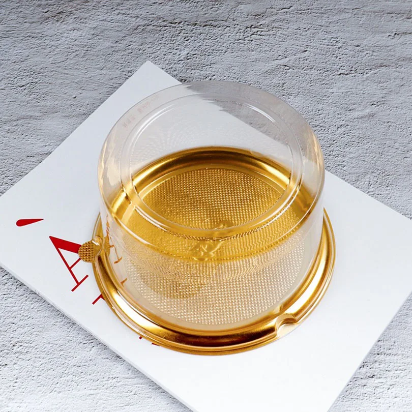New Product Clear Plastic Mini Cupcake Container Dome Cake Box