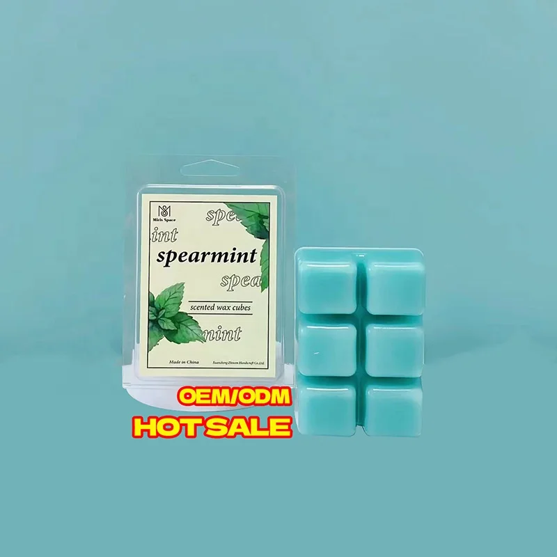 High Quality Custom Soy Wax Wholesale Cube Snicker Doodle Scented Candle Wax Melts