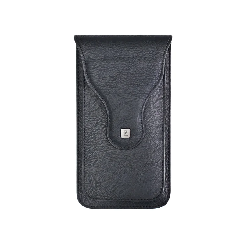 ya200 Wholesale Mens PU Leather Phone Holster Holder Pouch for Belt Mobile Phone Protective Case Phone Waist Bag