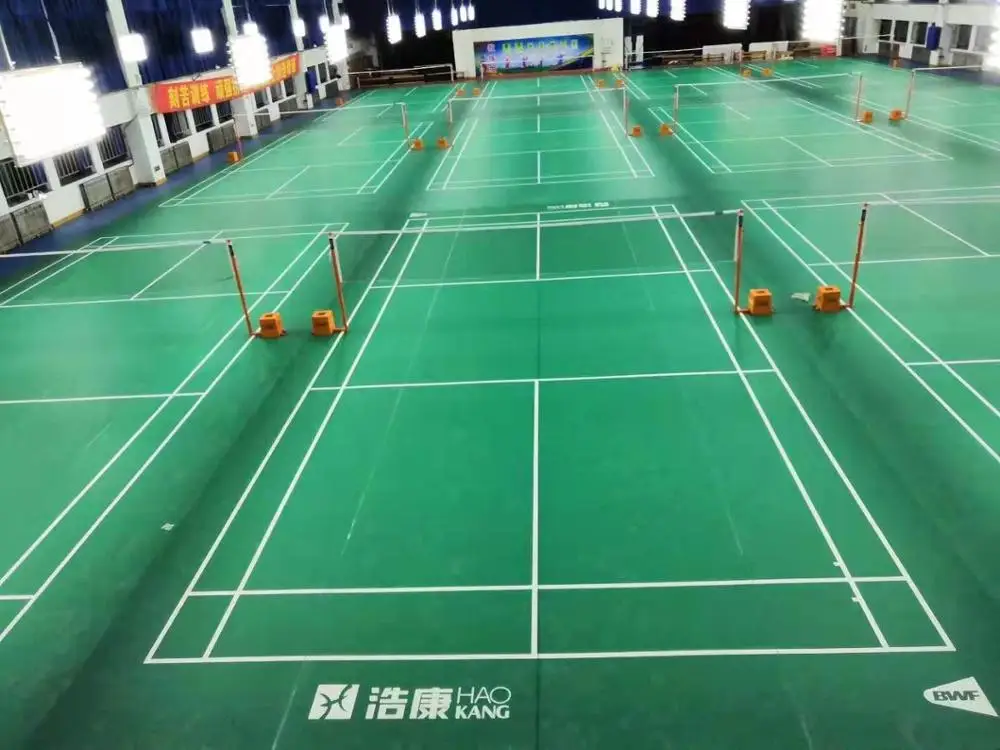 Indoor Fustal sports PVC flooring Badminton