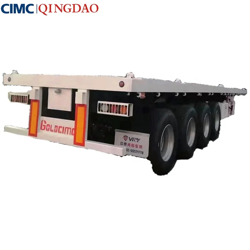 
Goldcimc VICT 13 м 4 оси 60ton бортовой прицеп 