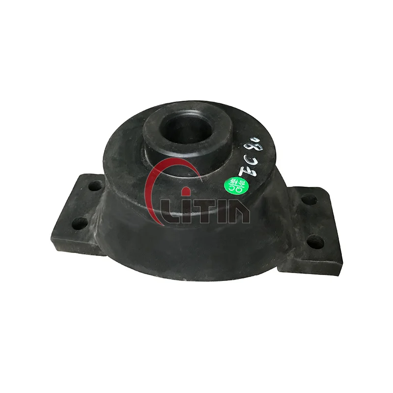 LITIAN Excavator Tension Assy Spare Parts Support Yoke Assy EC55 Track Spring Seat U Joint Yoke