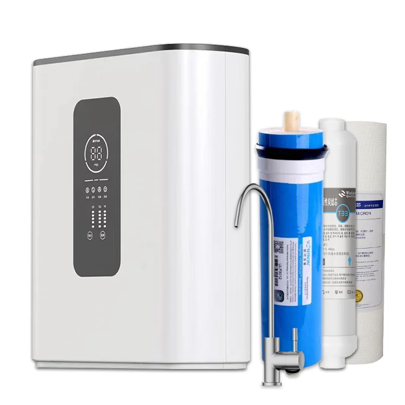 stainless steel 304 faucet camping commercial reverse osmosis mini ro water purifier system pot 1200g