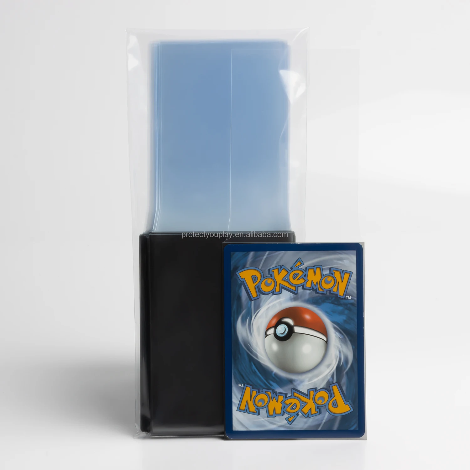 Smoke Clear - Sealable Perfect Fit Inner Card Sleeves Compatible Poke mon Yugioh MTG Card