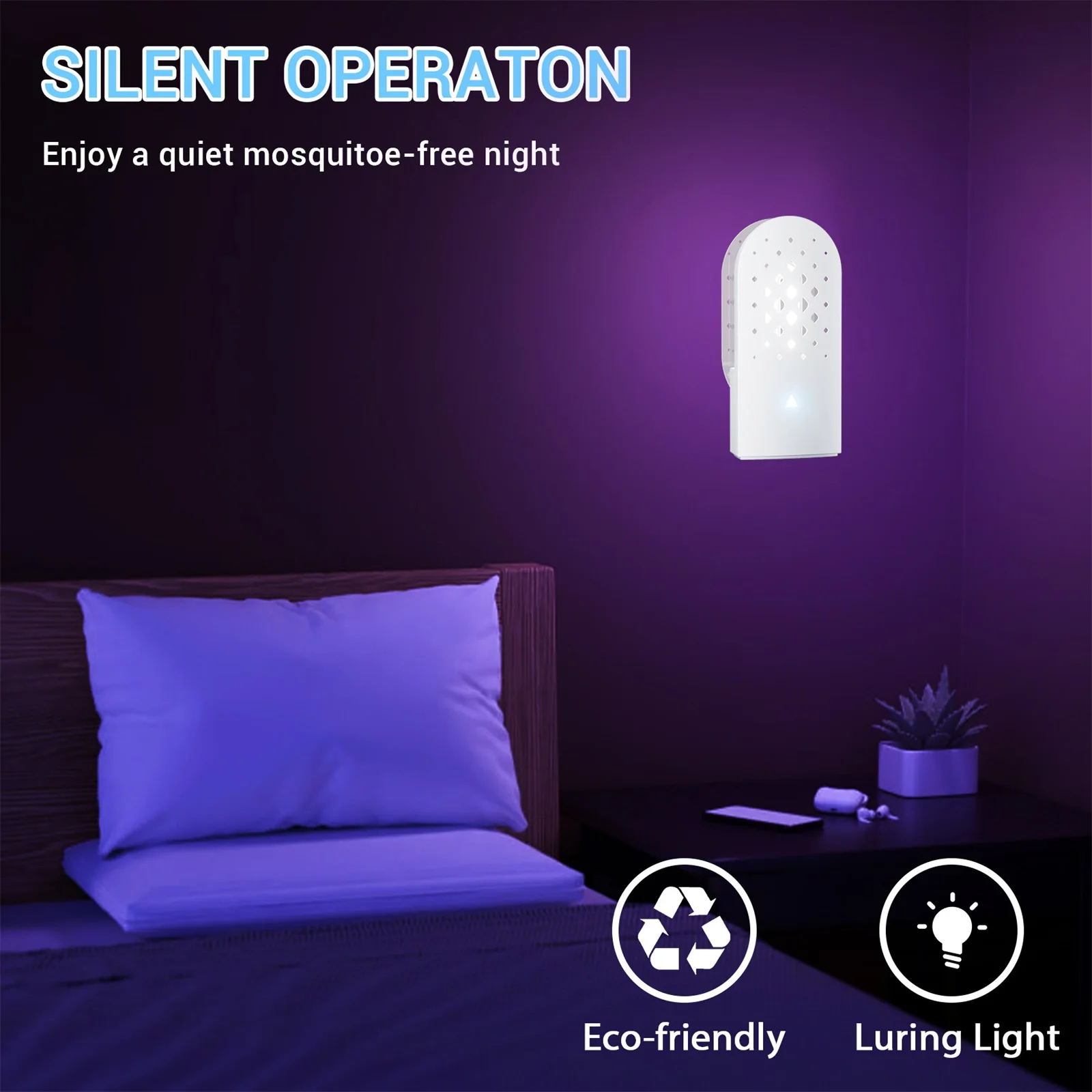 X-Pest Trapping Fly Trap Anti Moustique Tube Light Plug-In Kill Flies Mosquito Device Insect Catcher Fly Sticky Trap