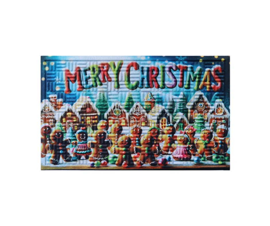 Non-Slippery Doormat for Home/Living/Bathroom/Office/Entrance Rubber Door Floor Mat RUBBER DIGITAL PRINTED MAT