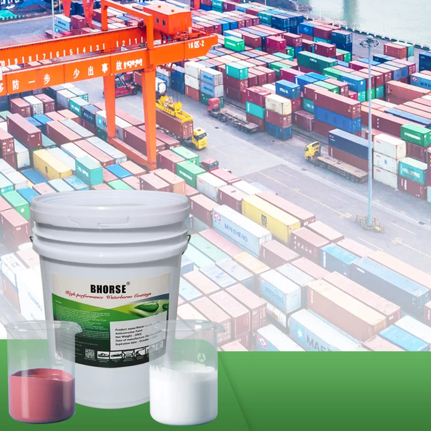 Automobile Pipeline Ship High Temperature Water-based Metal Paint Advanced Anti-corrosion Coating