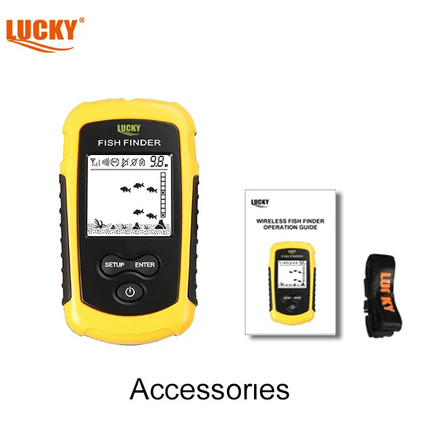 LUCKY FF1108 Winter Fishing Fish Finder With Fish Location Display
