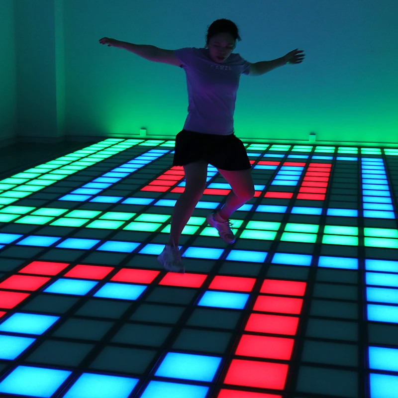 interactive sport games on floor led active interactive floor for sports game