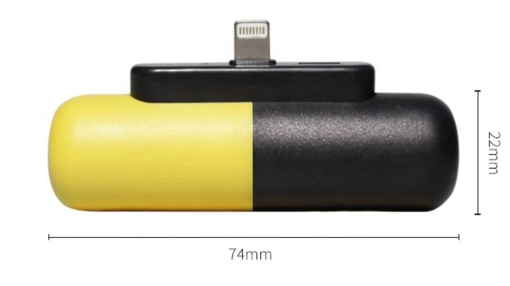 2023 Mini Capsule Charging Treasure Emergency Capsule Large capacity mobile power pill Wireless 2000mAh creative gift power bank