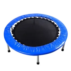 40 Inch Folding Mini Rebounder Trampoline Foldable Small Indoor Garden Fitness Trampoline with 220lbs Weight Limit Safety Pad 6