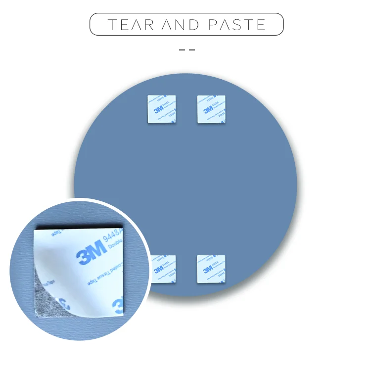 
High Quality Acrylic Customizable Fall Resistant Bedroom Square Mirror Wall Sticker 