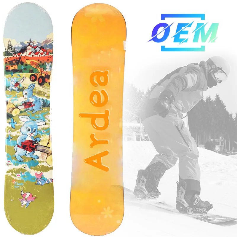 Winter Sports Customize Brands Beginner Snowboard For