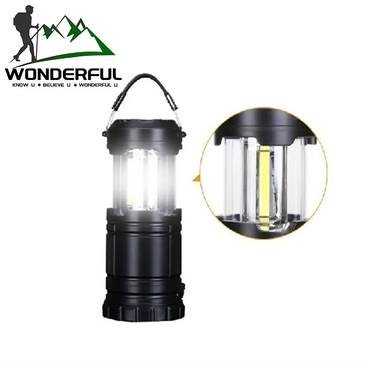 Led Manufacturers Spot Outdoor Adventure Telescopic Portable Camping Lantern Lantern Outdoor Emergency