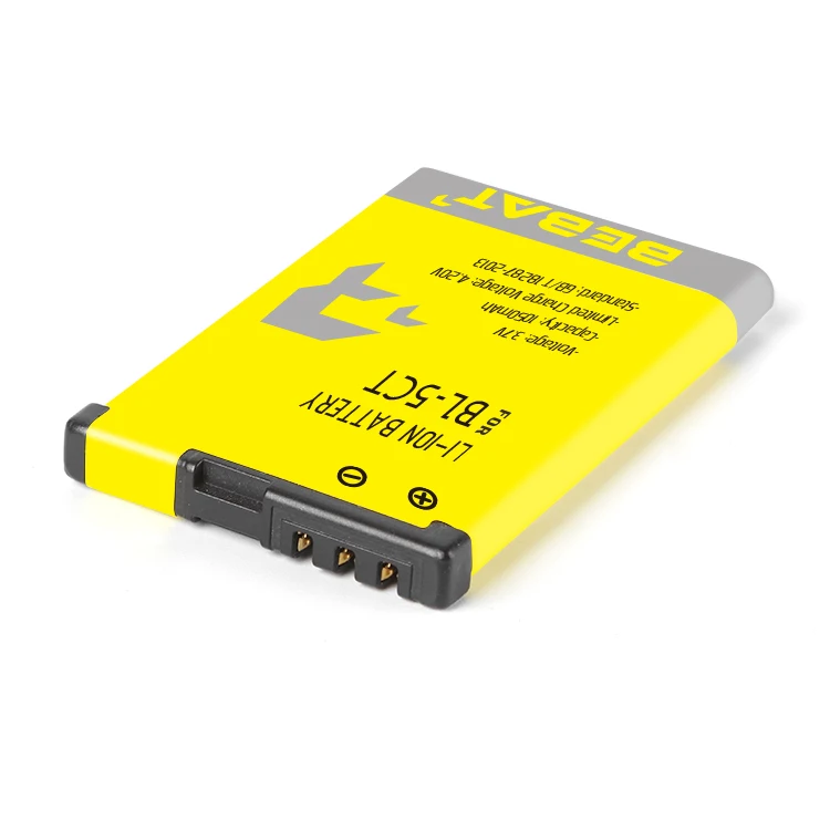 BL-5CT For Nokia 3720C 5220XM 6303C 6730C C5 C5-00 C6-01 6030C 6303i Lithium Polymer Batteries