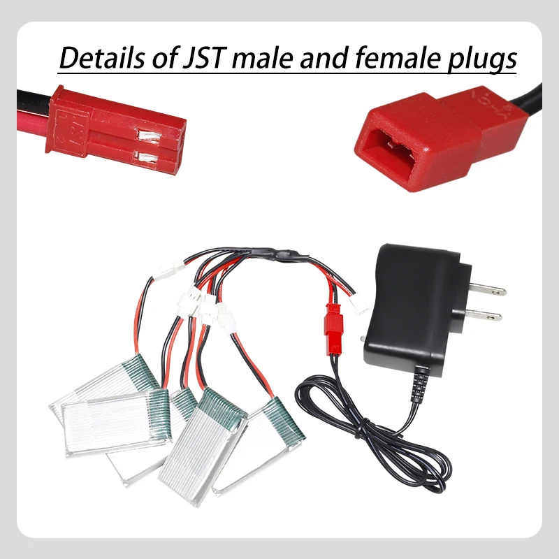 Factory Syma X5C Udi U818 MJX X400 charger RC quadcopter lithium battery electric lightning charging adapter cable